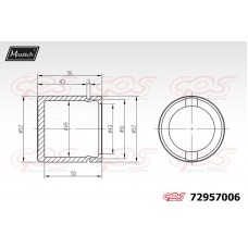 72957006 MAXTECH Поршень корпус скоби гальма