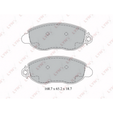 BD-3033 LYNXauto Комплект гальмівних колодок дисковий гальм