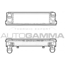 107301 AUTOGAMMA Интеркулер
