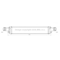 AI4457 AVA QUALITY COOLING Интеркулер