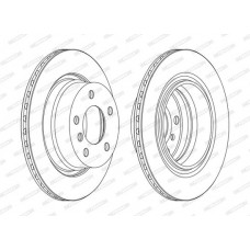 DDF1285C FERODO Гальмівний диск