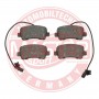 13046048582N-SET-MS MASTER-SPORT GERMANY Комплект гальмівних колодок дисковий гальм