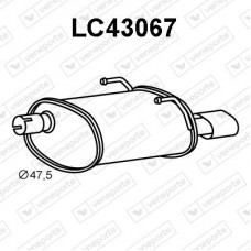 LC43067 VENEPORTE Глушник вихлопних газів кінцевий
