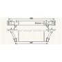 DN4455 AVA QUALITY COOLING Интеркулер