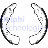 LS1437 DELPHI Комплект гальмівних колодок