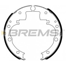 GF0166 BREMSI Комплект гальмівних колодок