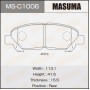 MSC1006 MASUMA Колодки гальмівні