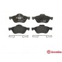P 68 048 BREMBO Комплект гальмівних колодок дисковий гальм