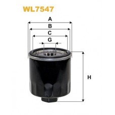 WL7547 WIX FILTERS Масляний фільтр