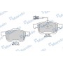 MBF015252 MANDO Комплект гальмівних колодок дисковий гальм