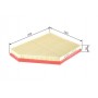 F 026 400 485 BOSCH Повітряний фільтр