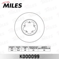 K000099 MILES Гальмівний диск