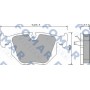FO 661481 FOMAR Friction Комплект гальмівних колодок дисковий гальм