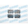 5SP1407 SAMKO Комплект гальмівних колодок дисковий гальм