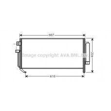 SU5060D AVA QUALITY COOLING Конденсатор кондиціонера