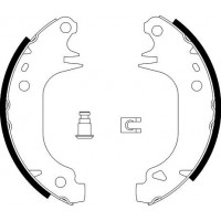 8DB 355 002-001 HELLA PAGID Комплект гальмівних колодок