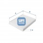 53.207.00 UFI Фільтр повітря у внутрішньому просторі