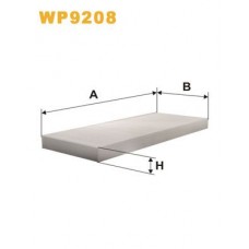 WP9208 WIX FILTERS Фільтр повітря у внутрішньому просторі
