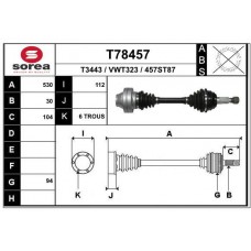 T78457 EAI Привідний вал