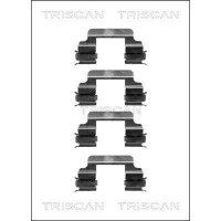 8105 101614 TRISCAN Комплектуючі колодки дискового гальма