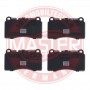 13046048372N-SET-MS MASTER-SPORT GERMANY Комплект гальмівних колодок дисковий гальм