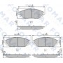 FO 242281 FOMAR Friction Комплект гальмівних колодок дисковий гальм