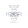181814 ICER Комплект гальмівних колодок дисковий гальм