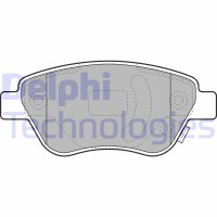 LP1989 DELPHI DELPHI OPEL Гальмівні колодки передн.Corsa D 06 -