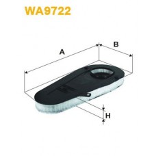 WA9722 WIX FILTERS Повітряний фільтр