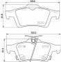 8DB 355 037-661 HELLA PAGID Комплект гальмівних колодок дисковий гальм