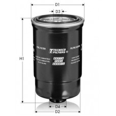 GS8019 TECNECO FILTERS Паливний фільтр