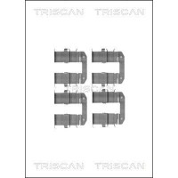 8105 431623 TRISCAN Комплектуючі колодки дискового гальма