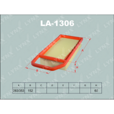 LA-1306 LYNXauto Повітряний фільтр