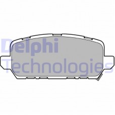 LP3244 DELPHI КомплеК т гальмівних колодок, дискове гальмо