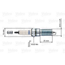 246890 VALEO Свічка запалювання