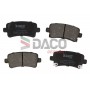 323643 DACO Germany Комплект гальмівних колодок дисковий гальм