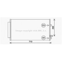 FT5462D AVA QUALITY COOLING Конденсатор кондиціонера