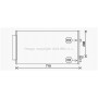 FT5462D AVA QUALITY COOLING Конденсатор кондиціонера