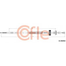 92.1E.BW002 COFLE Тросик, cтояночный тормоз