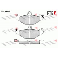 BL1836A1 FTE Комплект гальмівних колодок дисковий гальм