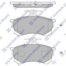 SP4051 Hi-Q Комплект гальмівних колодок дисковий гальм