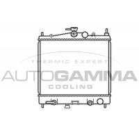 103383 AUTOGAMMA Радіатор охолодження двигуна