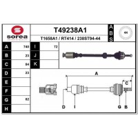 T49238A1 EAI Привідний вал