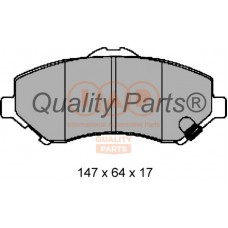 704-00029 IAP QUALITY PARTS Комплект гальмівних колодок дисковий гальм