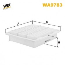 WA9783 WIX FILTERS Повітряний фільтр