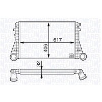 351319201960 MAGNETI MARELLI Интеркулер