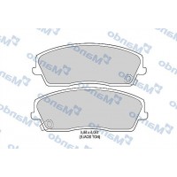 MBF015447 MANDO КомплеК т гальмівних колодок, дискове гальмо