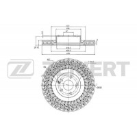 BS-5620 ZEKKERT Гальмівний диск