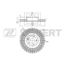 BS-5620 ZEKKERT Гальмівний диск