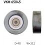 VKM 65045 SKF Паразитный / ведущий ролик, Поліклиновий ремінь